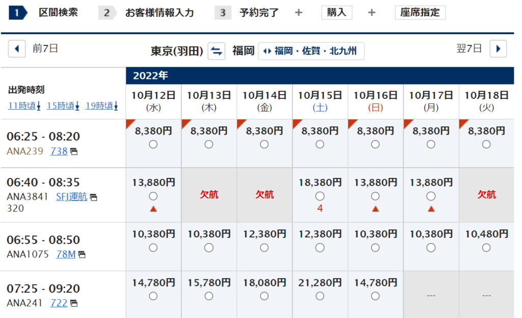 Ana国内航空券タイムセール開催中 いーとらべろぐ